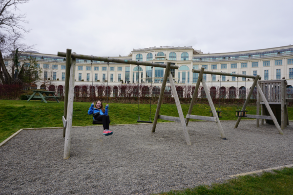 Ireland-powerscourt hotel-terrace garden playground