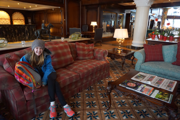 Ireland-powerscourt hotel-girl in lobby