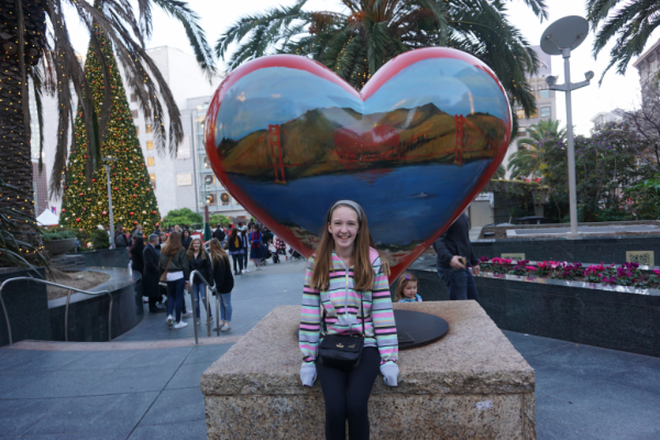 California-san francisco-union square-heart