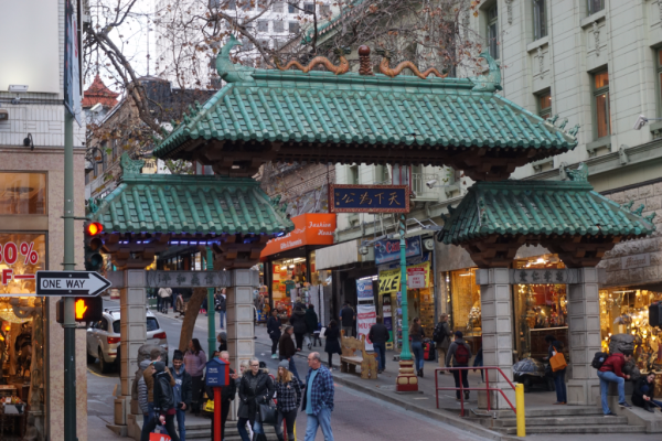 California-san francisco-gate to chinatown
