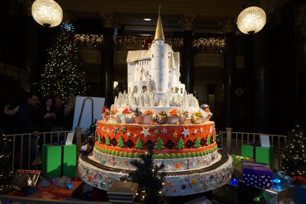 California-san francisco-westin st. francis-enchanted holiday castle