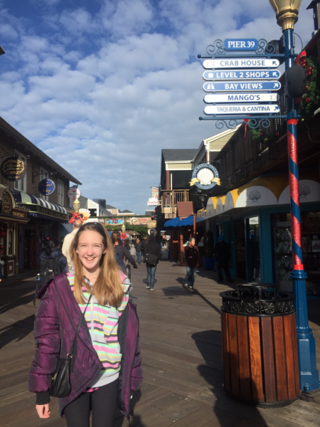 California-san francisco-walking on fisherman's wharf