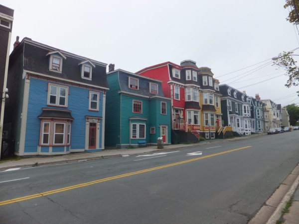 Newfoundland-St. John's-jellybean houses