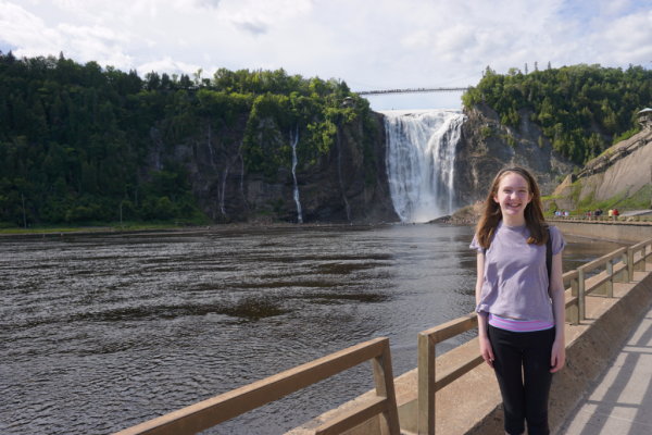 Canada-quebec-montmorency falls park walking trail