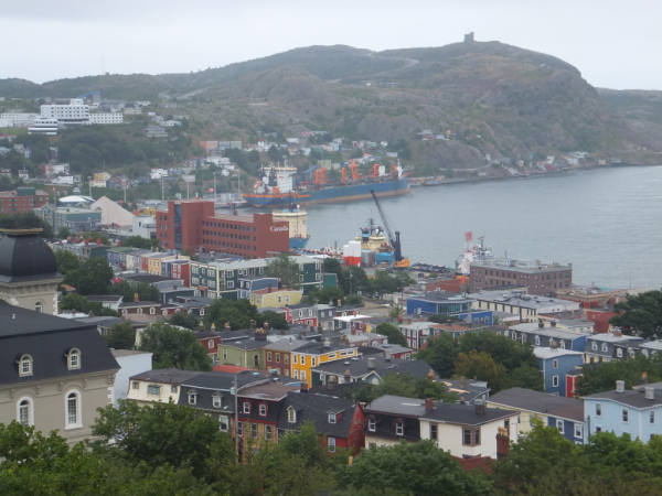 Newfoundland-St. John's-view from The Rooms