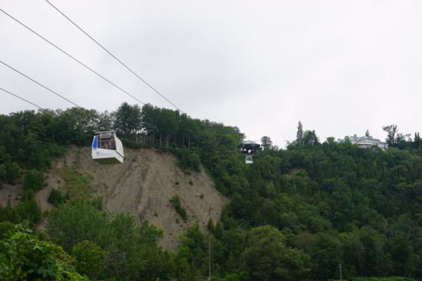 canada-quebec-montmorency falls-cable car to manoir montmorency
