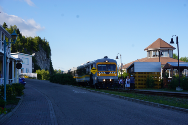 Quebec-charlevoix-la malbaie-train de charlevoix