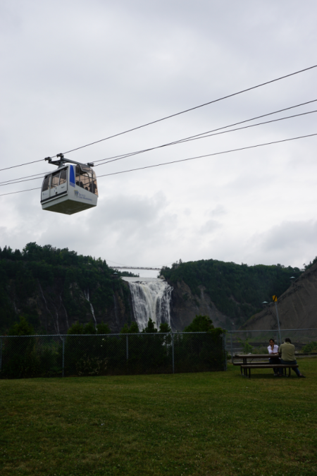 Canada-quebec-montmorency falls-gondola