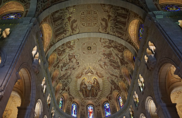 Quebec-saint anne de beaupre-ceiling