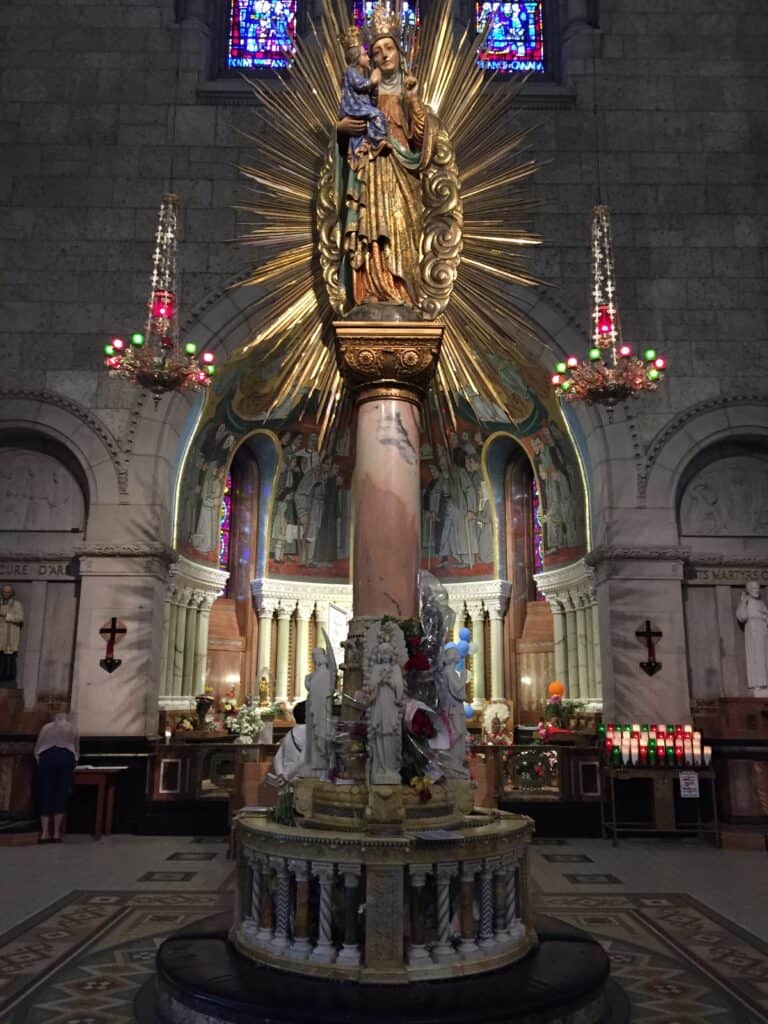 shrine of sainte-anne-de-beaupre in quebec.