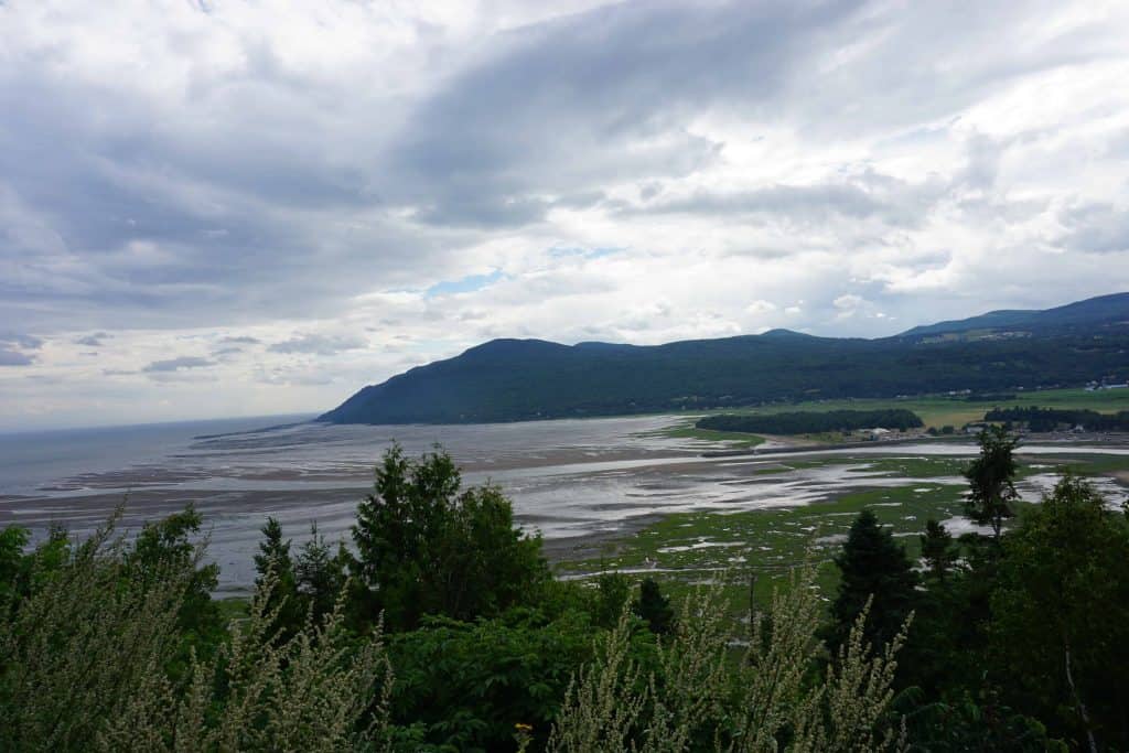 St. Lawrence river near baie st. Paul-quebec