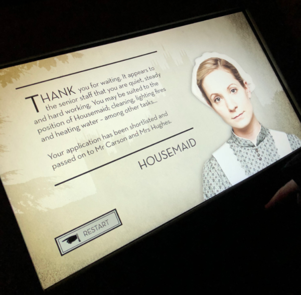 New york city-downton abbey exhibition-servants quiz