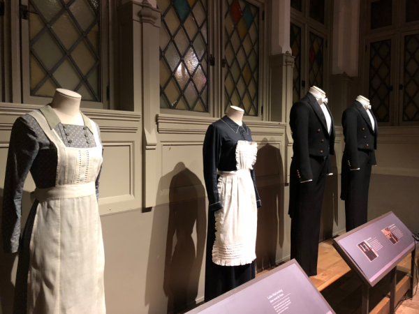 New york city-downton abbey exhibition-costumes worn by servants in series
