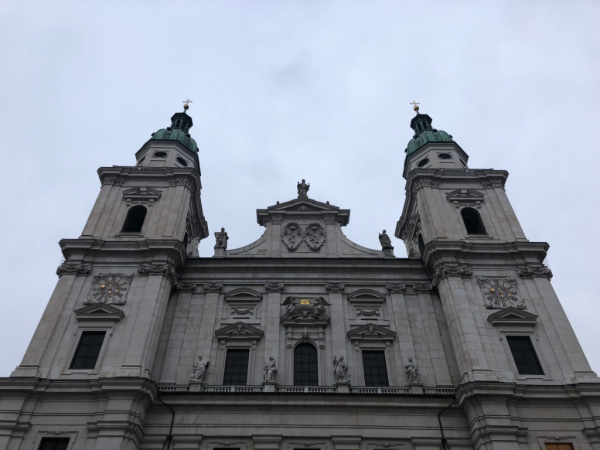 Austria-salzburg-salzburg cathedral exterior