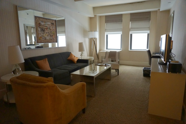 New york city-the benjamin hotel-suite living room-ed