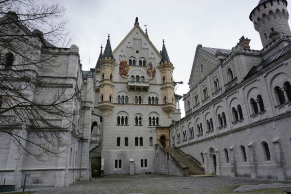 Germany-neuschwanstein castle exterior Germany-neuschwanstein castle exterior