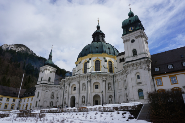 Germany-ettal monastery exterior-ed