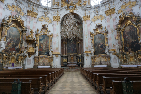 Germany-ettal monastery interior