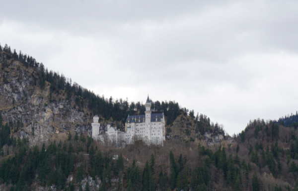 Germany-neuschwanstein castle at a distance-ed