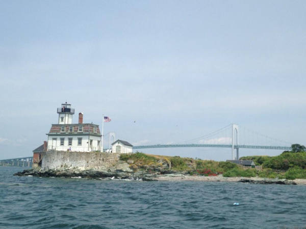 Rose island light house-Newport Rhode Island