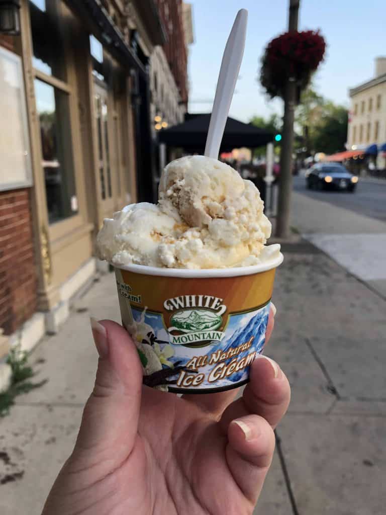 kingston-ontario-white mountain ice cream