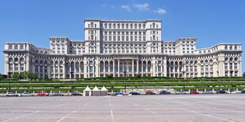 Palace of Parliament in Bucharest Romania