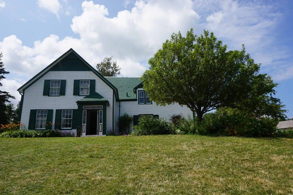 exterior of Green Gables Heritage Place in Cavendish, Prince Edward Island