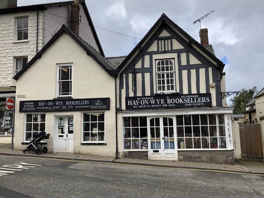 hay-on-wye booksellers shop exterior