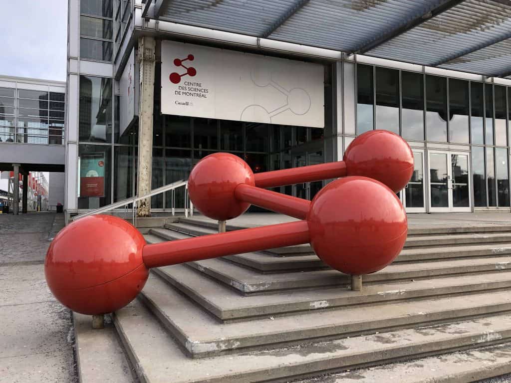 Exterior of Montreal Science Centre