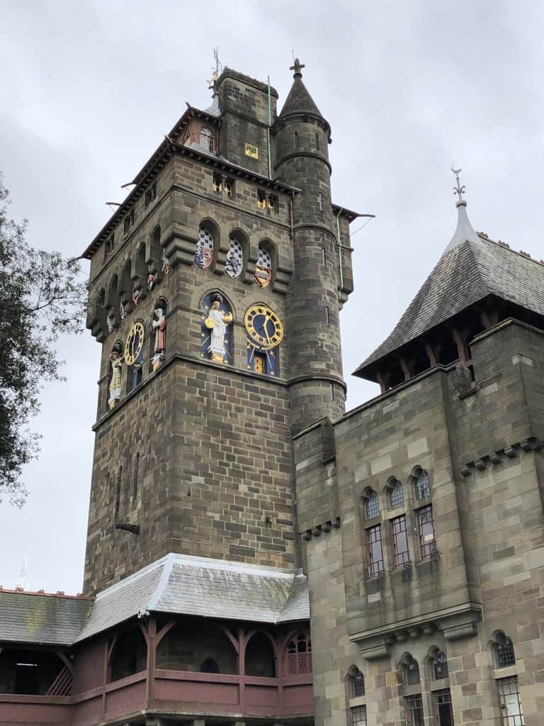 stone clock tower