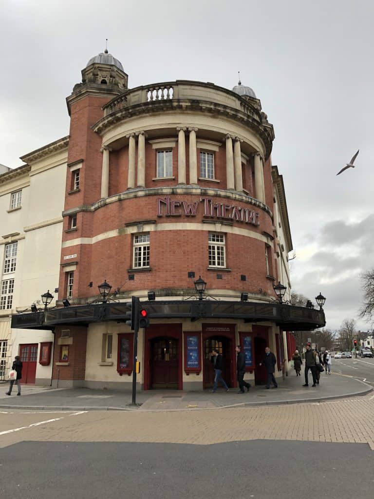 exterior New Theatre Cardiff