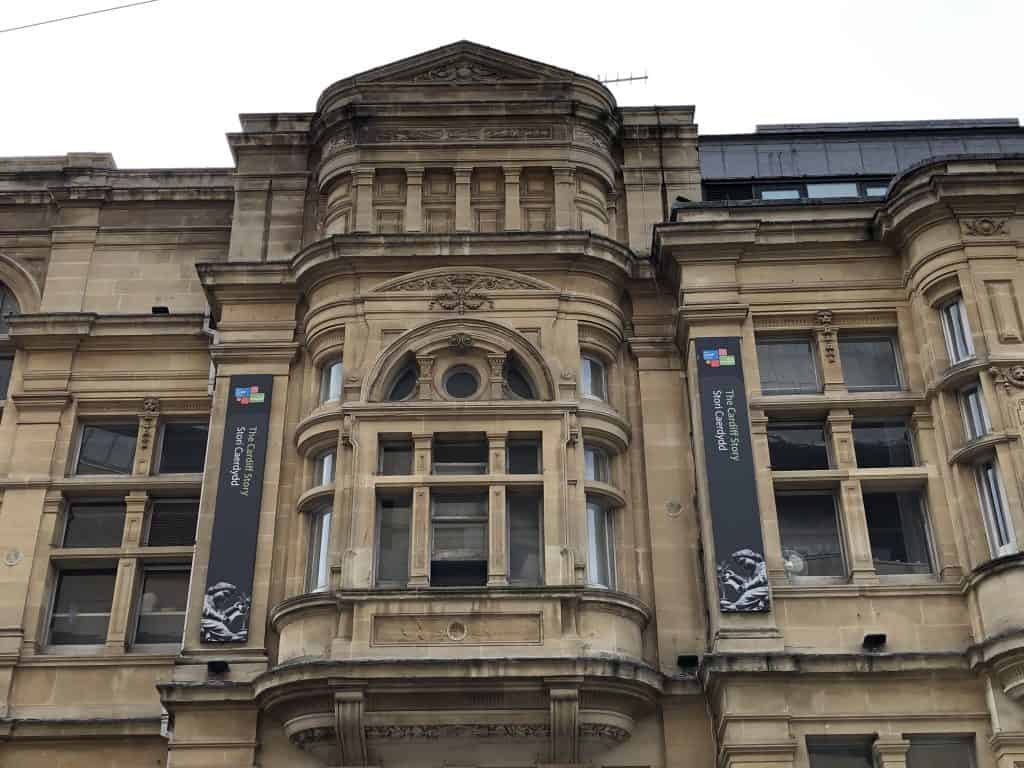 Exterior of the Cardiff Story Museum.