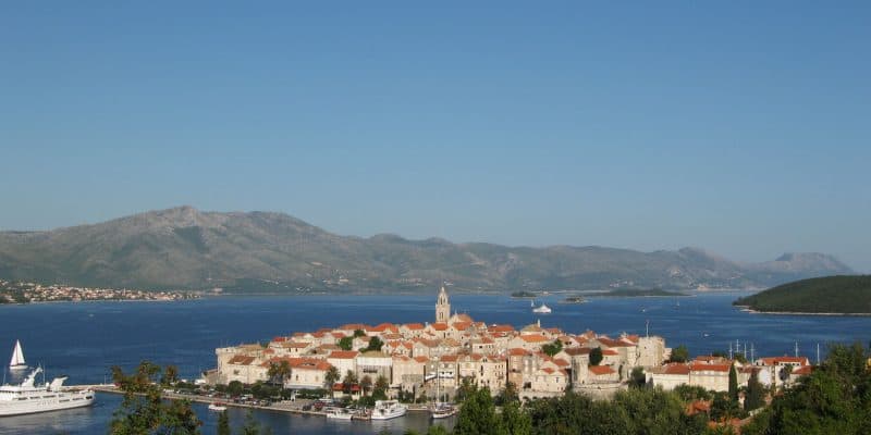 croatia islands-korkula view