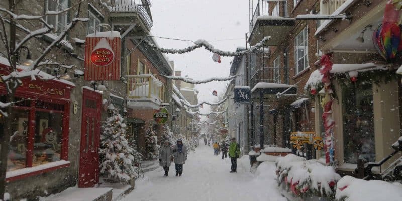 quebec-rue petit champlain-winter