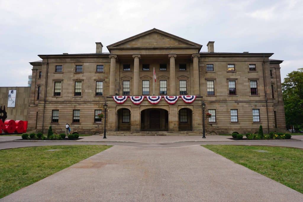 province house in prince edward island
