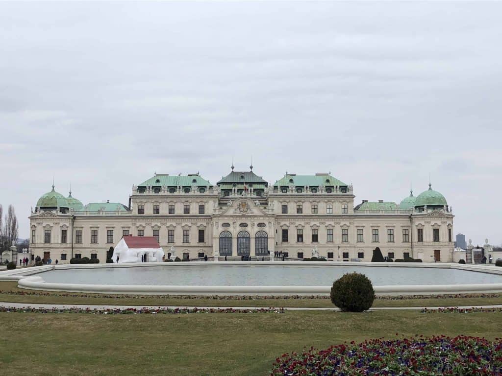 belvedere palace-vienna-exterior