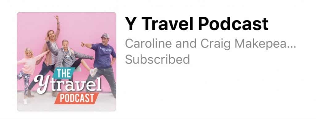 Y Travel Podcast logo