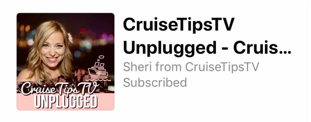 CruiseTipsTV Unplugged podcast logo