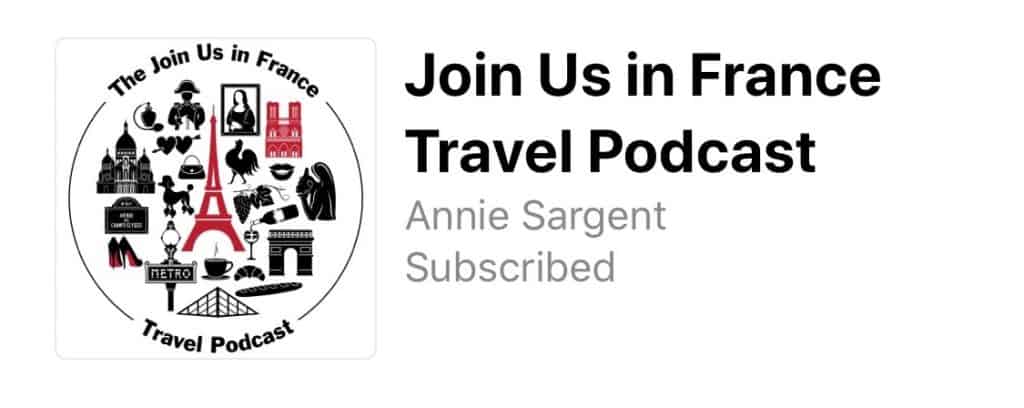 Join Us in France Travel Podcast logo