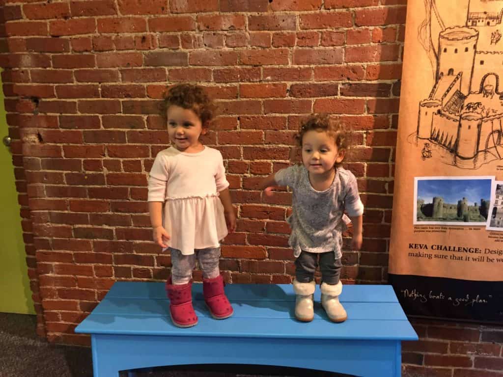 Boston with kids-toddlers at children's museum