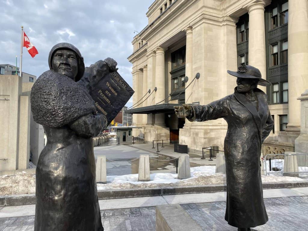 women are persons-famous five monument-ottawa