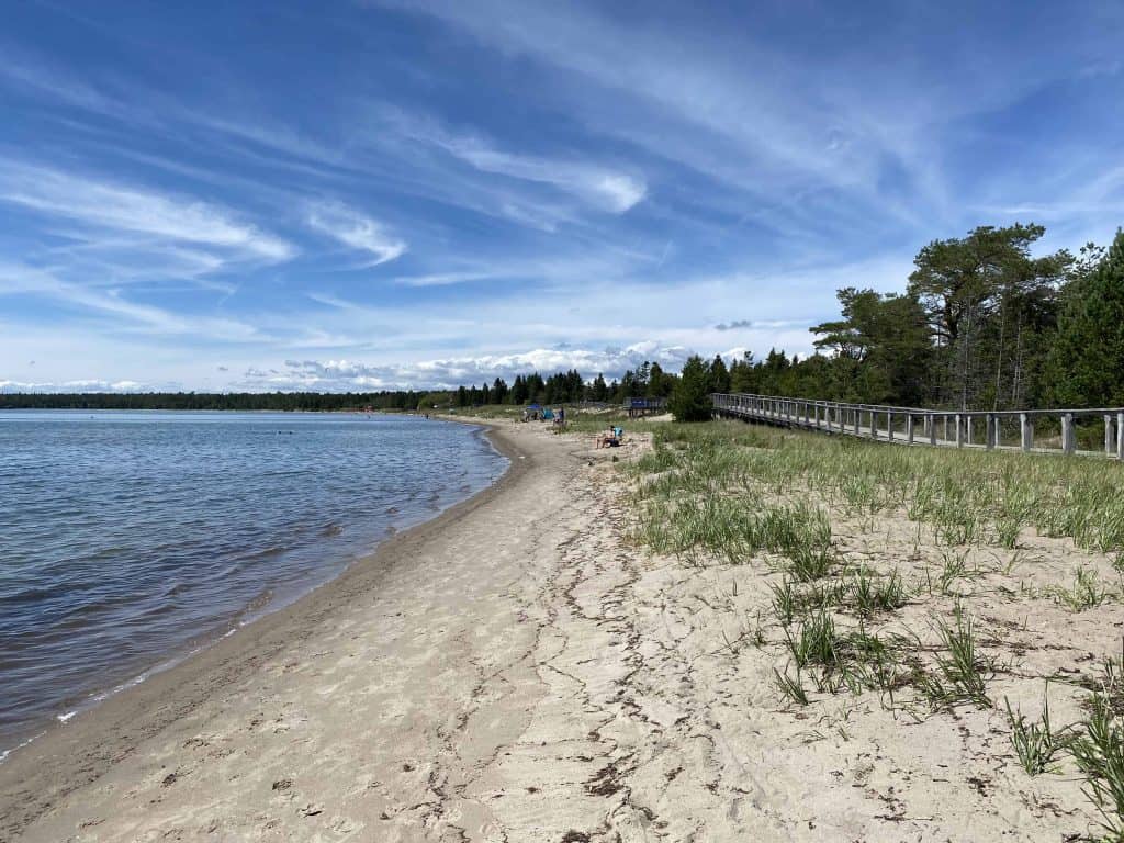 manitoulin island - providence bay beach