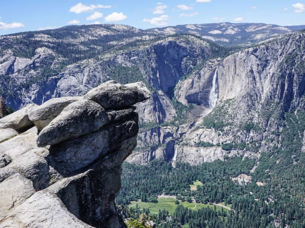 yosemite national park-view from Glacier Point