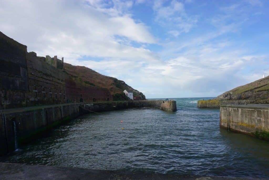 Porthgain's harbour.