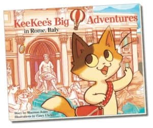 KeeKee's Big Adventures in Rome, Italy by Shannon Jones cover image.
