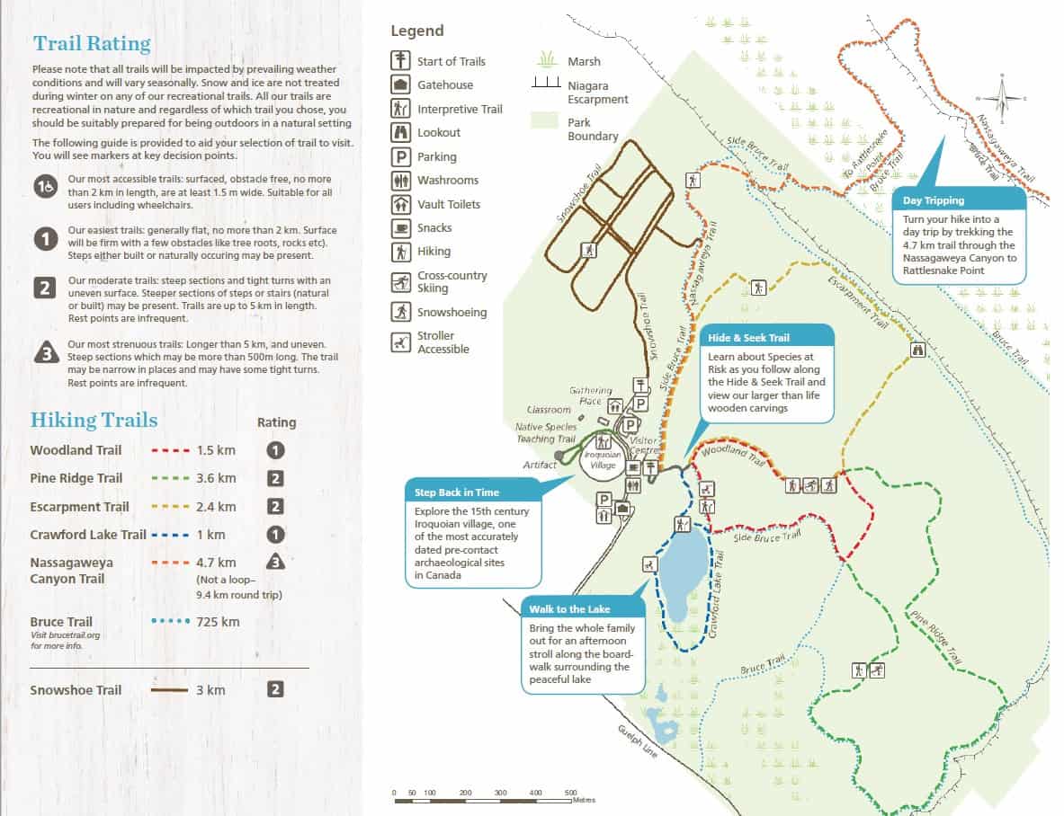 Hiking and History at Crawford Lake Conservation Area in Milton