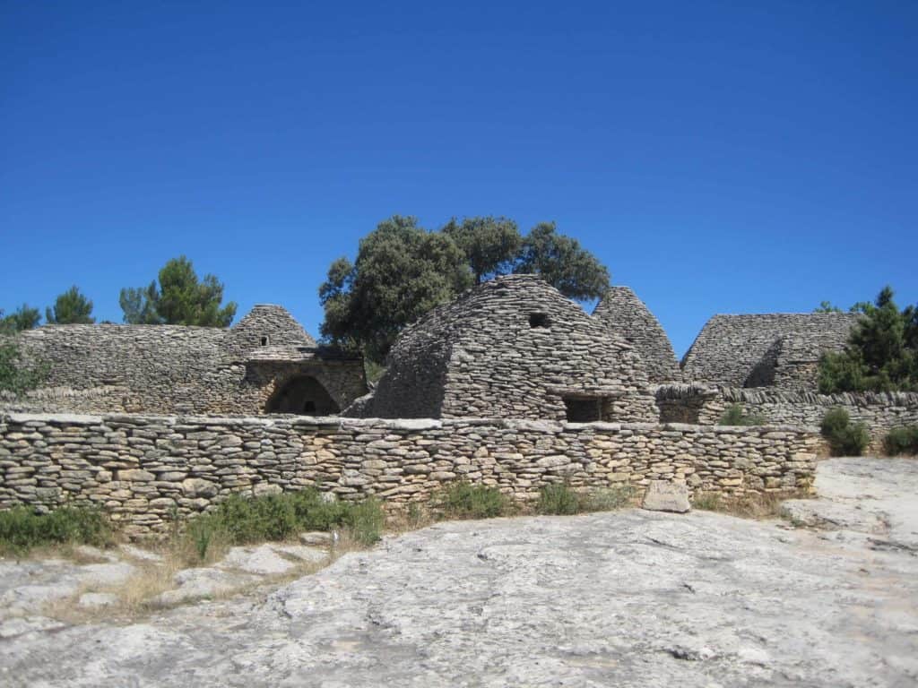 Borie structures at Village des Bories.