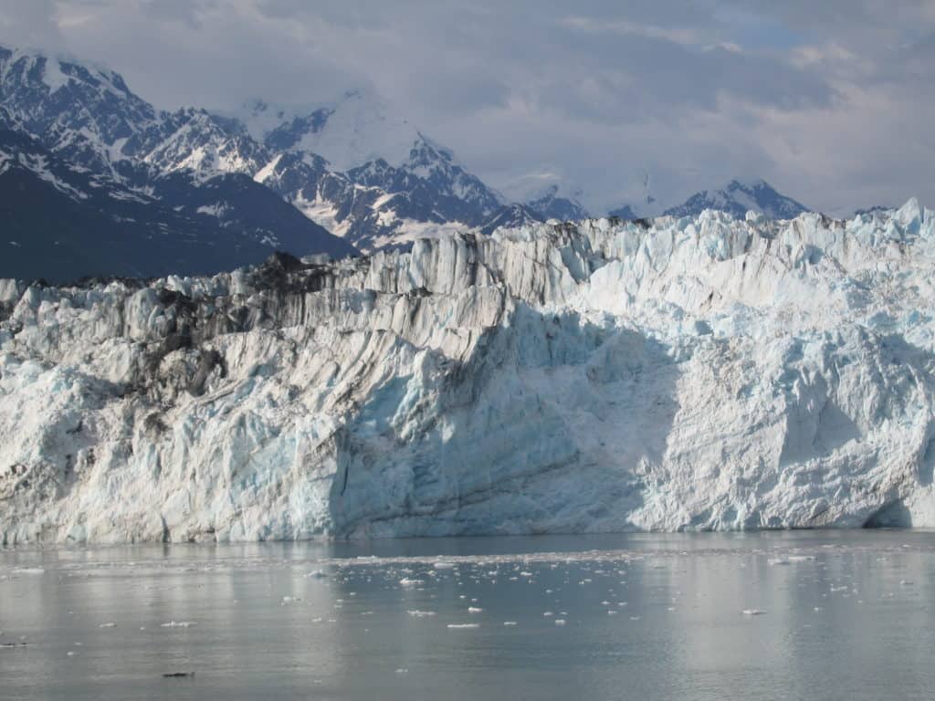 Glacier in Alaska.