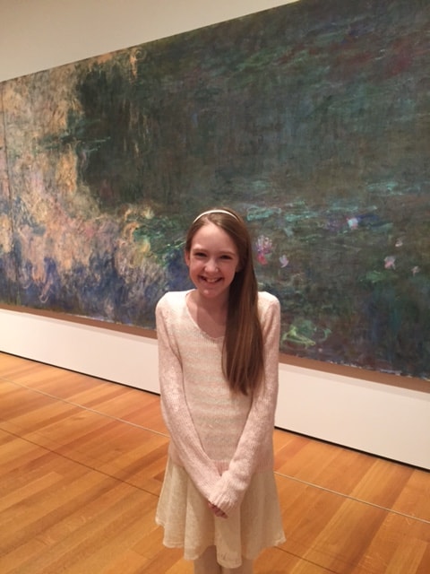 new york city-MoMA-Monet waterlilies