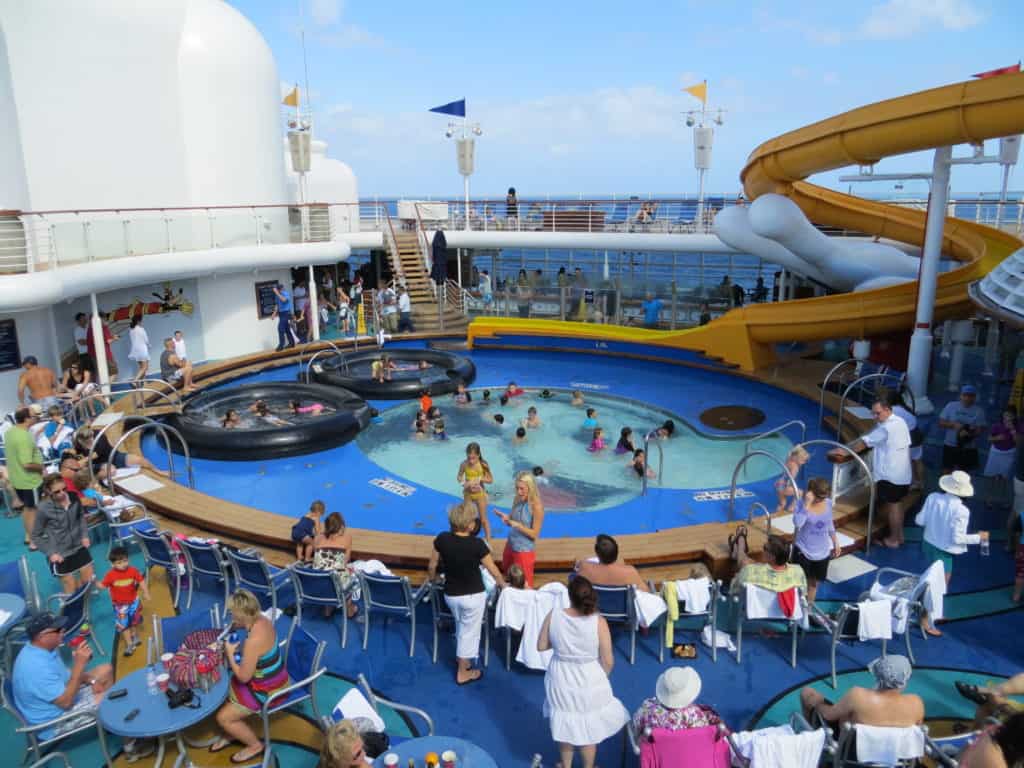 Mickey's Pool on Disney Magic cruise ship.